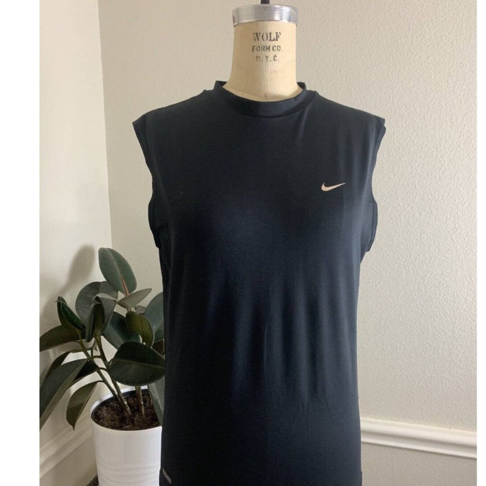 Nike Dri-Fit Black Tank Top Size Womens Large